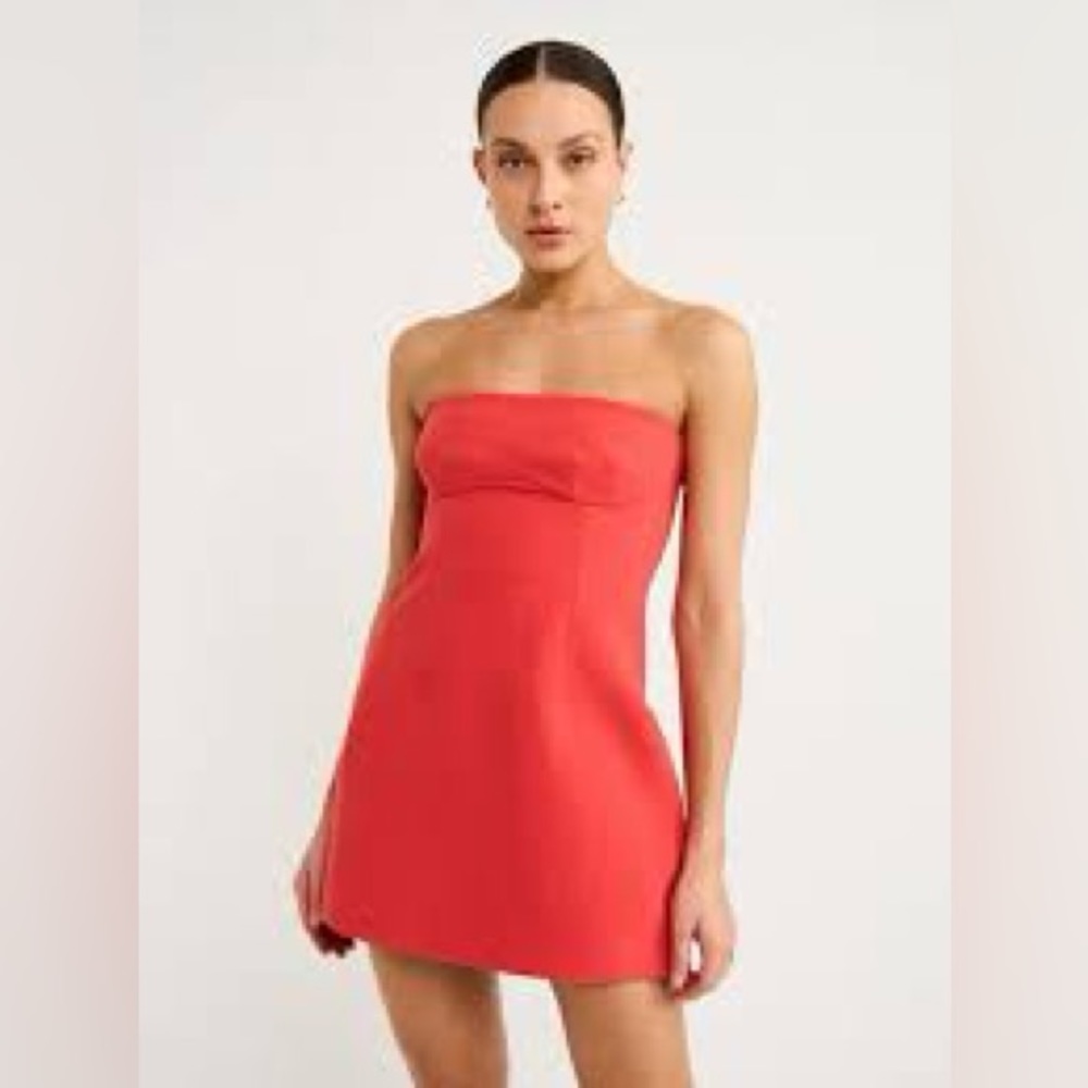 Sir The Label SPOERRI SCULPTED MINI DRESS (size 1, US 4)
